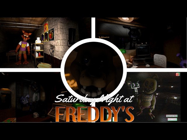 Saturday Night at Freddy's - Full Game Walkthrough + Extras