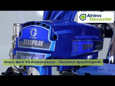 Graco Mark VII ProContractor - Überblick Spachtelgerät