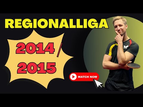 Tischtennis 🏓 Regionalligasaison 2013/2014 (2)