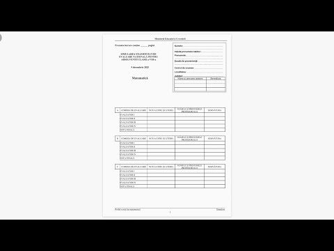 Simulare Evaluare Nationala 2026 - Iasi, Botosani, Vaslui