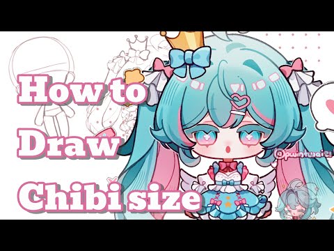 How to draw chibi size | Tutorial [ IbisPaintX ]