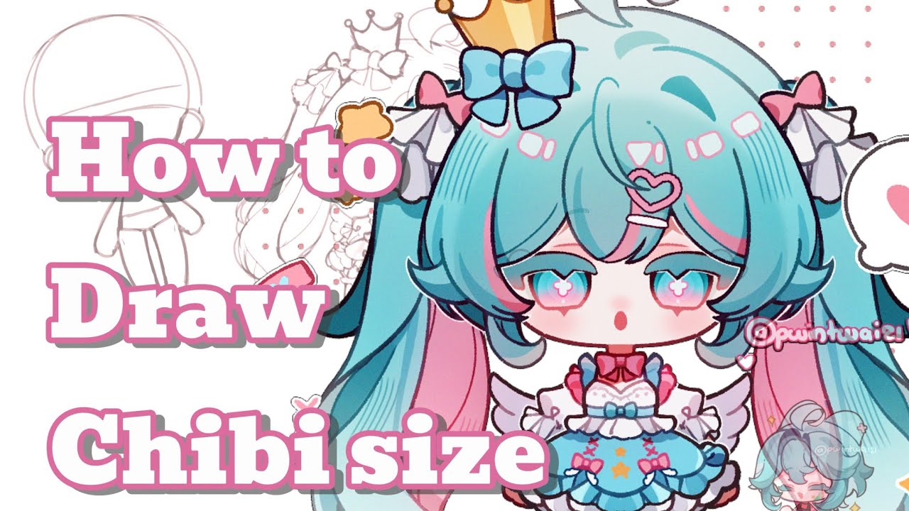 How to draw chibi size | Tutorial [ IbisPaintX ]