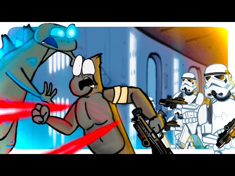 TRIANGLE vs MONKEY vs STAR WARS  - Part 34 #godzilla #kong