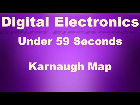 K Map Introduction | Digital Electronics under 59 seconds | VLSI Academy