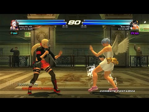 04 Kunimitsu y Alisa vs Xiaoyu y Miharu - Tekken Tag 2 ( Uchiha x24 ) Gameplay PS3