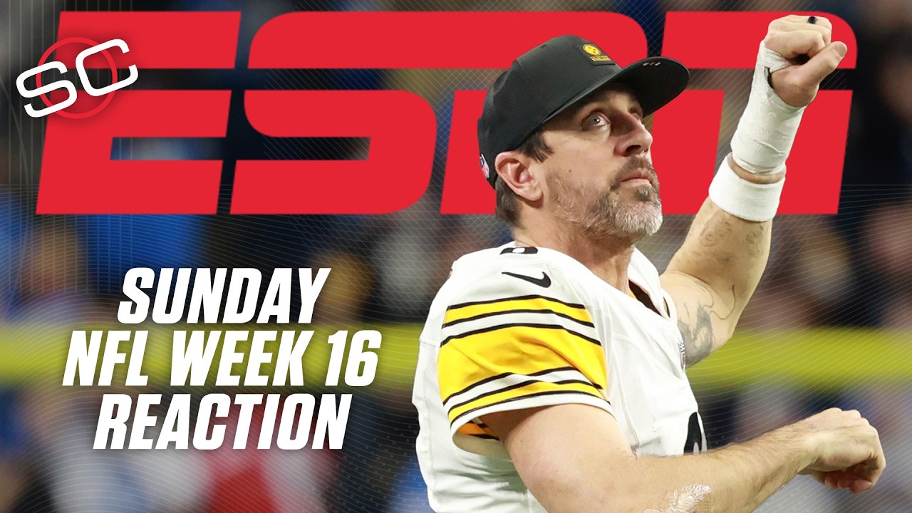 NFL Week 16 Reaction 🍿 Steelers beat Lions after wild ending, Jags top Broncos | SportsCenter
