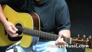 Video thumbnail for The Martin D-28 Authentic 1941 at MaurysMusic.com by Maury's Music