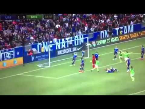 LIU Brooklyn Women's Soccer Alum Ariana Calderon Scores vs. United States Women's National Team