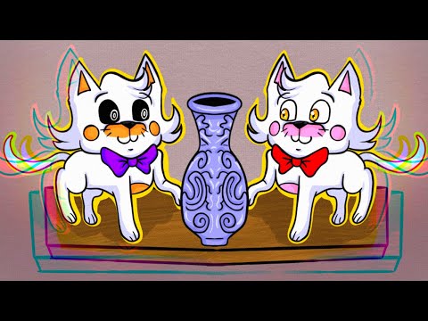 Lolbit And Funtime Foxy Turn Into Cats In Minecraft FNAF