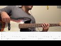 Minutemen - Love Dance [Bass Cover w/Tabs]