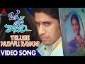 Teluse Nuvvu Ravani video Song || Naga Chaitanya, Pooja Hegde || Oka Laila Kosam