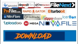 Nitroflare Turbobit Keep2share Tezfile Hitfile Rapidgator Premium Link downloader