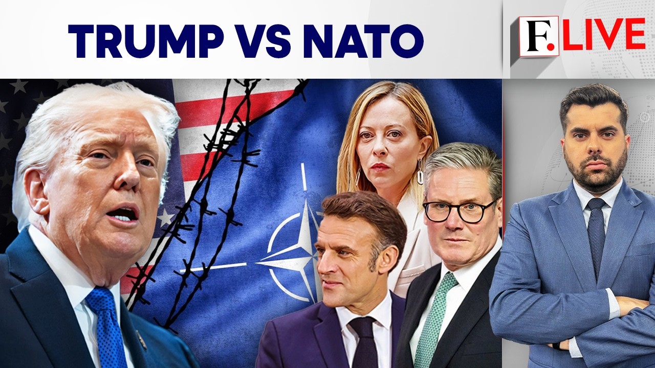 US: Trump Criticises NATO Allies Ahead of NATO Chief Mark Rutte’s Washington Visit | Firstpost Live