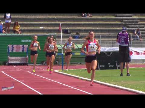 800m – Finale – JUF – Championnats de France Jeunes CA JU – 22/07/2018 – Bondoufle