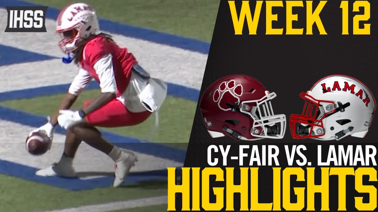 Lamar Dominates Cy-Fair 35-24 in Thrilling 6A-D1 Matchup