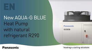 Panasonic ECOi-W AQUA-G BLUE levegő-víz hőszivattyúk (R290)