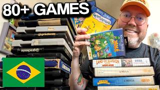 I Bought Almost 100 Games in Brazil - Retro Gaming Pickups