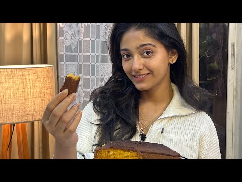 Custard fruit cake | no oil, no sugar ￼