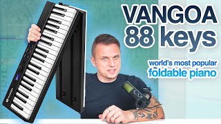 VANGOA 88 Keys Piano Keyboard: World's Most Popular Foldable Piano Reviewed