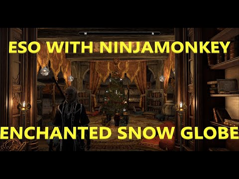 HOUSE TOUR: Enchanted Snow Globe