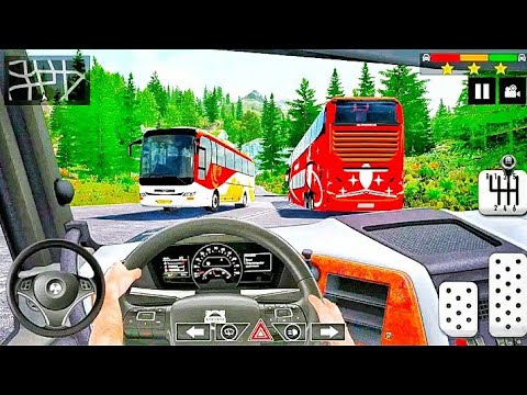 Bus Driving Simulator 2021 | Morden Offroad Hill Bus Driving Simulator Android Gameplay 🔥💪💖💞💥🍁