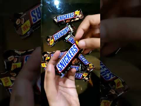 SNICKERS🤎#asmr#chocolate#food#subscribe#kidsvideos#like#shorts#love
