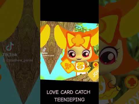 LOVE CARD #CATCHTEENIEPING 💓💙💛❤️💚 #tiktok
