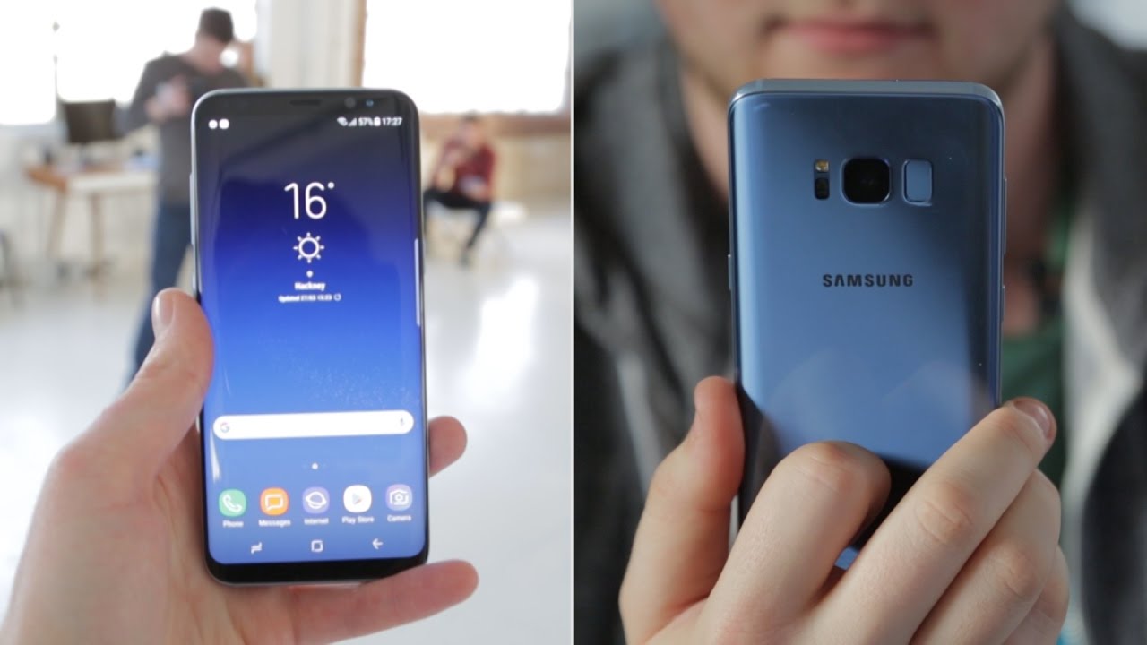 Samsung Galaxy S8 hands on review - YouTube