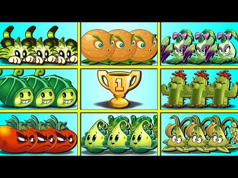 Tournament 8 Best Plants - Who Will Win? - PvZ 2 Plant vs Plant