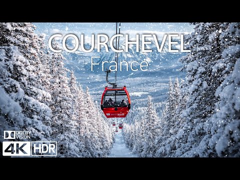 COURCHEVEL, FRANCE 4K 🏔️ The Ultimate Billionaire’s Winter Paradise