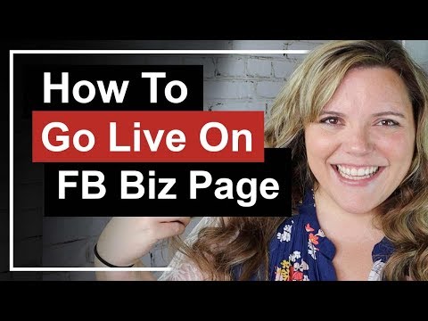 How To Go Live On A Facebook Business Page