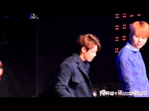 131129 JunSeob moment in Shadow @ Hero concert