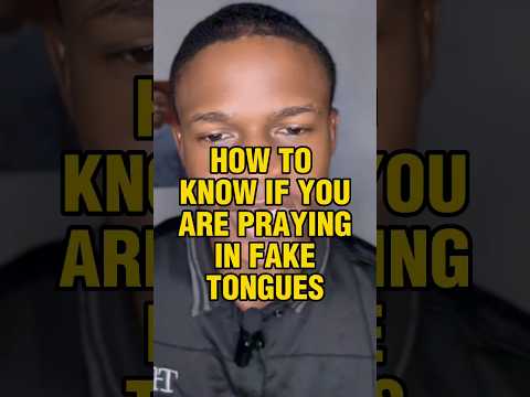How to know if you are praying in fake tongues #shorts #prophetic #motivation #inspiration