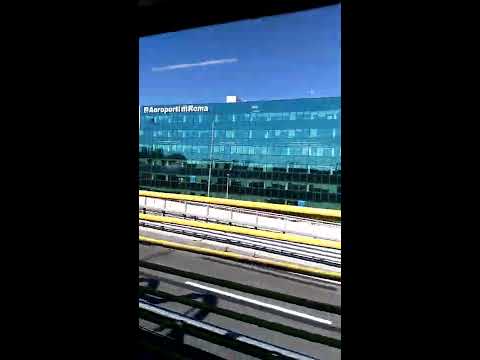 FIUMICINO AEROPORTO , Partenza con Nuovo treno per Fara Sabina