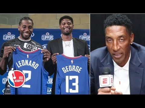 スコッティ・ピッペンが2019-20年NBAシーズンに向けて初期の思いを語る｜NBA on ESPN (Scottie Pippen gives his early thoughts on the 2019-20 NBA season | NBA on ESPN)