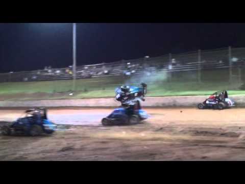 Midget rollover at BIS.mpg