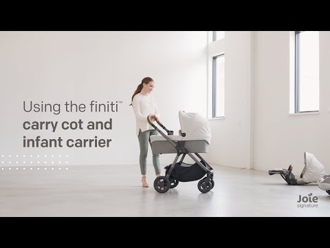 Joie Signature finiti™ | How to connect with a carry cot or infant carrier