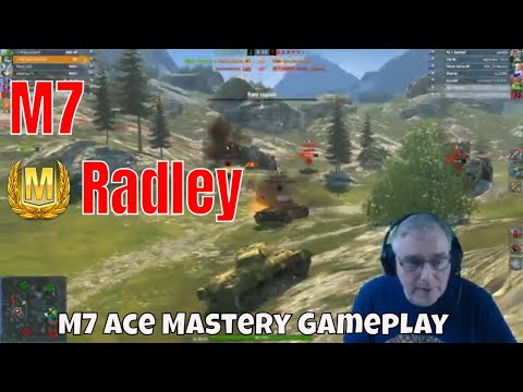 M7 Radley Walters Ace Mastery - F2P american line grind #wotb