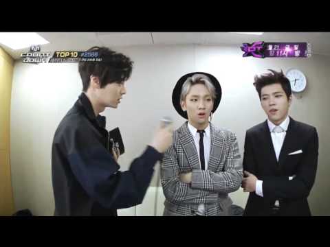 140313 Orange Caramel & Toheart - INTERVIEW @ M! Countdown [720P]