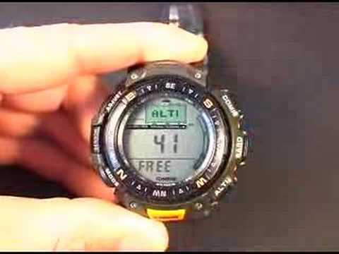 Suunto Core vs Casio Pathfinder Part 1