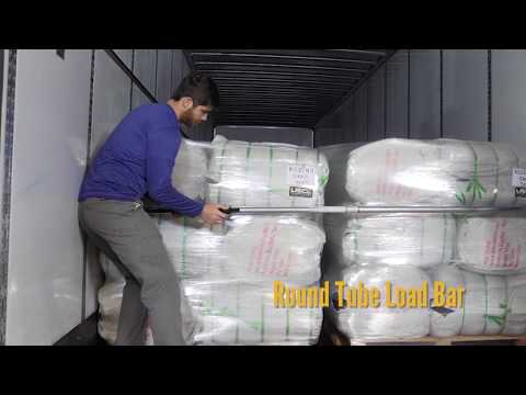 Ratcheting Cargo Bar for Van Trailers and Semi Trailers