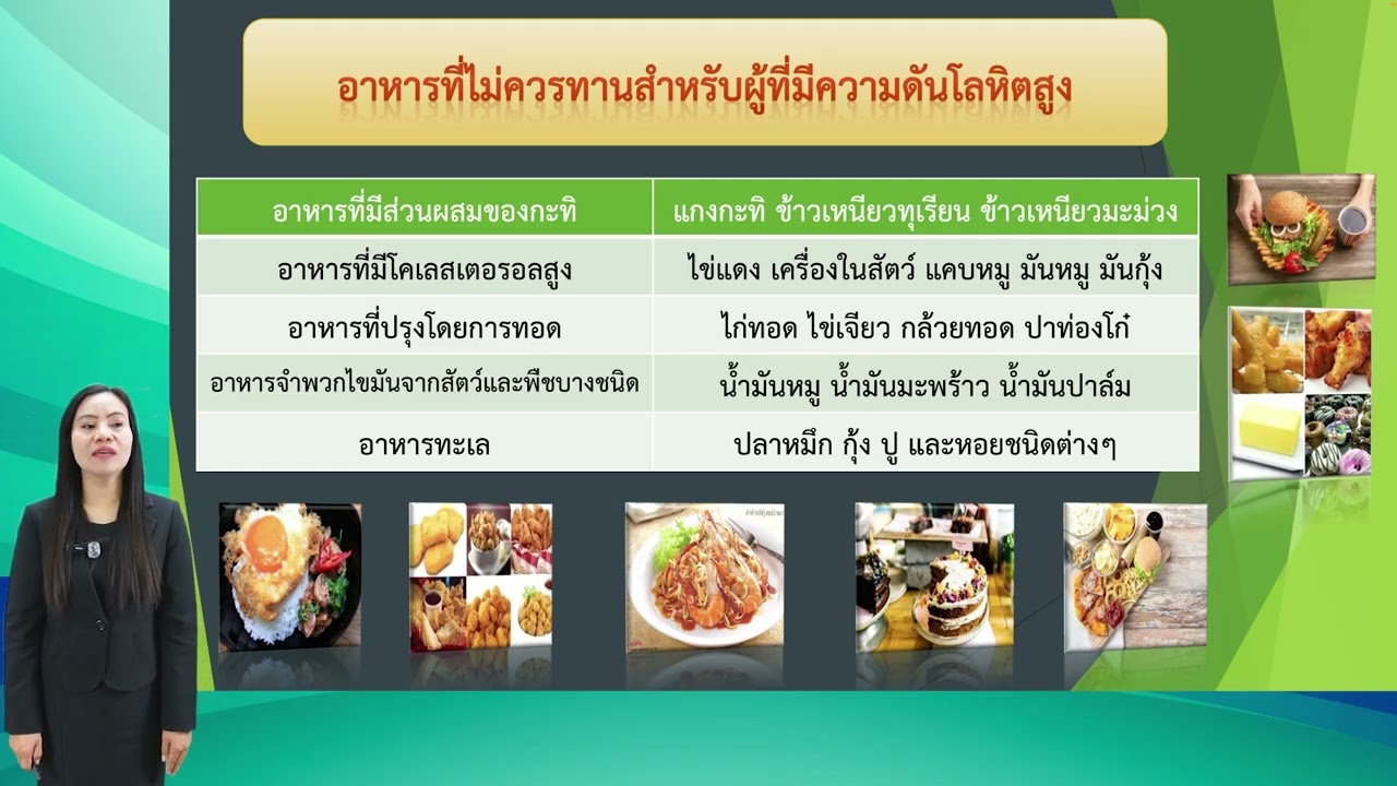 EP.4-4 | อาหารที่ควรรับประทานอาหารสำหรับผู้ป่วย