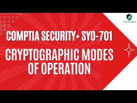 Cryptographic Modes of Operation - CompTIA Security+ SY0-701 - 1.4
