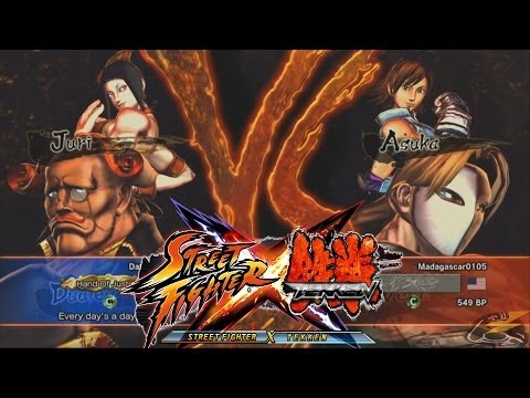 Streetfighter X Tekken - Dat Shun Guy (Dudley/Juri) vs mrojthe1 & Madagascar0105 (Vega/Asuka)