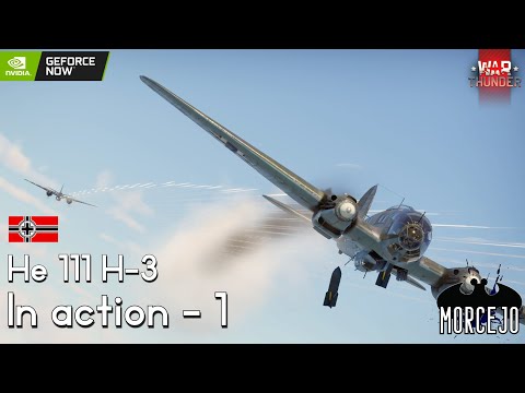 He 111 H-3 in action #1 - #warthunder #gameplay #realistic #highlights