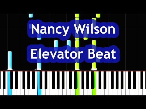Nancy Wilson - Elevator Beat Piano Tutorial