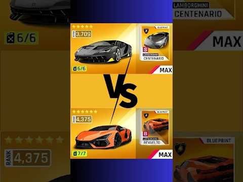 Revuelto VS. Centenario #asphaltlegendsunite