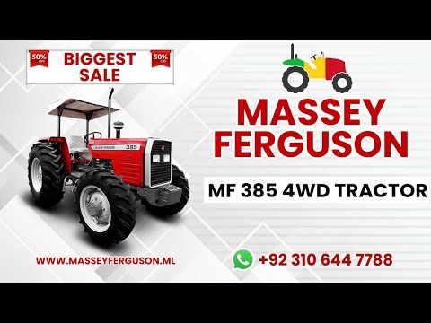 Massey Ferguson MF 385-4WD - 85HP Tractors For Sale in Mali - Massey Ferguson Tractors Mali