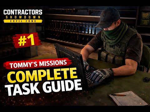 RadFox University: Tommy (ARK) Missions. Complete Task Guide. Part 1. | Showdown Exfil Zone