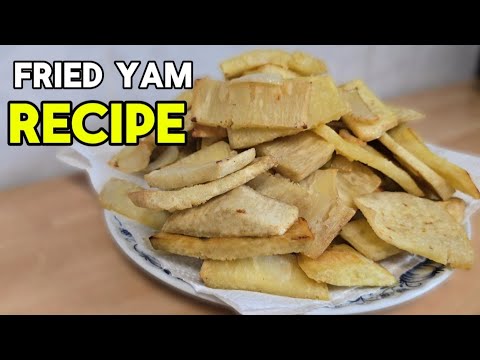 How to Make Crispy Fried Yam at Home | Easy & Delicious Yam Recipe